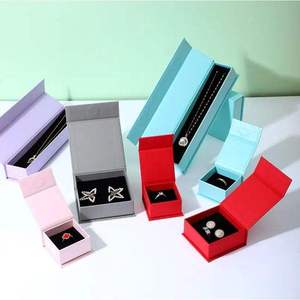 Cajas Rígidas de Alta Gama para Joyería con Cierre Magnético Reciclable, Papel de Arte Premium con Barnizado y Laminación Brillante - Product Image 3