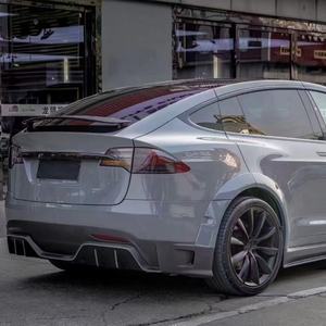 ชุดอุปกรณ์ตก<span class=keywords><strong>แต่ง</strong></span>รถยนต์สำหรับ <span class=keywords><strong>Tesla</strong></span> โมเดล <span class=keywords><strong>x</strong></span> ปรับเปลี่ยน topcar ขนาดกว้างขอบด้านหน้าด้านหลังขอบขอบล้อชุด<span class=keywords><strong>แต่ง</strong></span>คิ้ว - Product Image 6