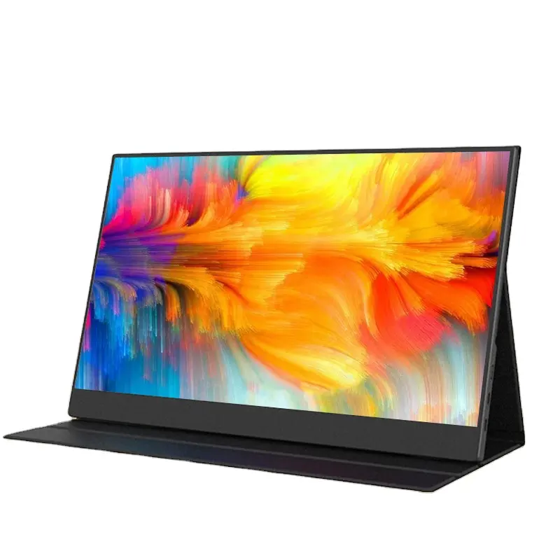 Auslands markt willkommen Tragbarer Monitor 13,3-Zoll-Gaming-Computer-Display FHD 1080P IPS-Laptop-Monitor-Bildschirm