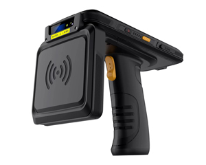 Terminal RFID portable de haute qualité, lecteur/enregistreur portable longue portée noir, vente en gros d'usine - Product Image 4