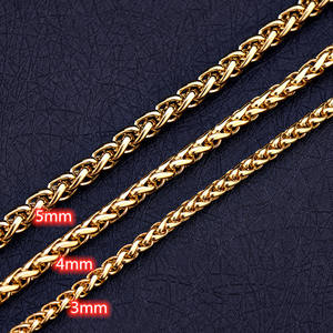 Nieuwe Mode Goud 316L Rvs Twisted Armband 18K Vergulde Armband Roestvrij Stalen Armband Voor Liefhebbers Geschenken - Product Image 5