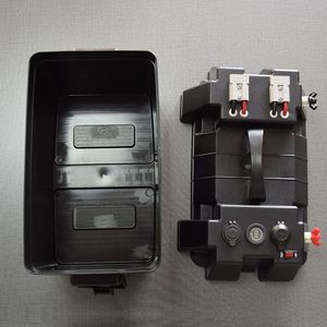 Hộp Pin Động Cơ 12V 24V Ổ Cắm Điện Năng Lượng Mặt Trời Ổ Cắm Điện Vôn Kế Có Đầu Sạc USB - Product Image 5