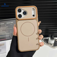 Casing Magnetik untuk iPhone 16 14 Pro Cover S25 Ultra