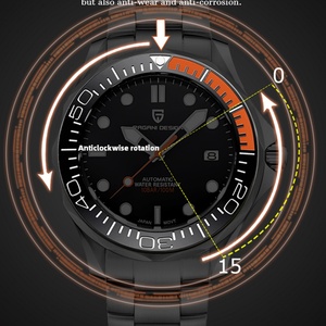 Reloj de Pulsera Mecánico Automático de Lujo para Hombre PAGANI DESIGN 2025, con Cristal de Zafiro AR, Modelo NH35A - Product Image 6