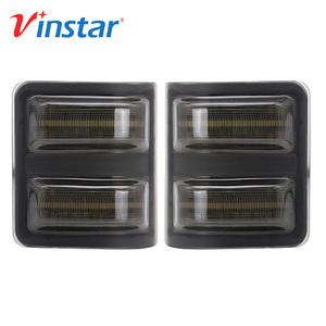Vinstar 2 Trong 1 <span class=keywords><strong>LED</strong></span> Khói <span class=keywords><strong>Side</strong></span> Gương Đèn <span class=keywords><strong>Led</strong></span> Light Bar Bật Tín Hiệu Ánh Sáng Đèn Đỗ Xe Cho Ford F150 F250 F350 F450 F550 - Product Image 1
