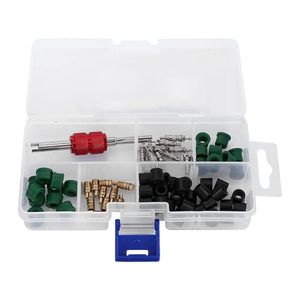 Kit de réparation de climatisation automobile, 71 pièces, avec joints en caoutchouc et outils pour l'entretien des véhicules, résistance aux hautes températures - Product Image 1