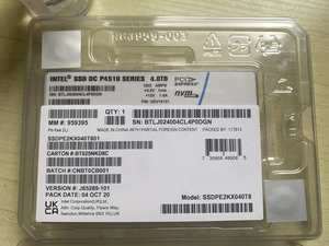 Intel P4510 4TB NVMe <span class=keywords><strong>M</strong></span>.2 SSD PCIe Gen3 Internal Server SSD dengan Kecepatan Baca/Tulis 501-600MB/s Baru 4 Port Ekspansi SATA 3.0 - Product Image 2