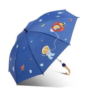 Ombrello da bambino da 19 pollici 8K Fashion Universe Print Outdoor Use Umbrella Cartoon Gift