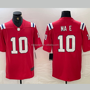 เสื้อแข่งฟุตบอลอเมริกันแบบเย็บติดหมายเลข Derek Maye รอบที่ 10 รอบดิบเบิลยูเอสเอฟ ปี 2026 - Product Image 4