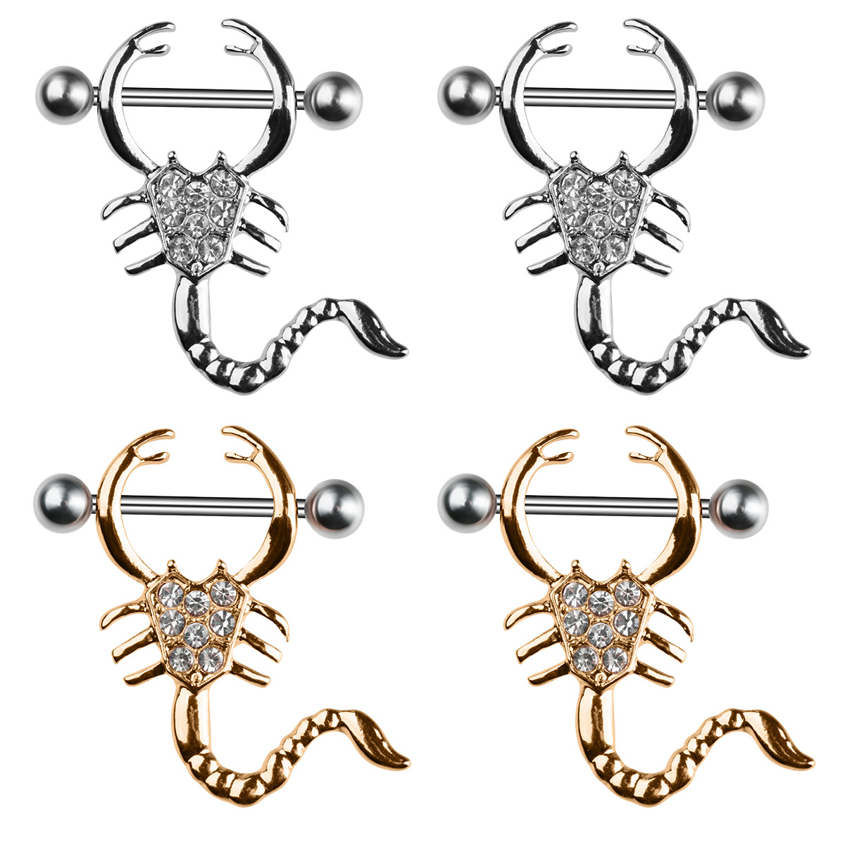 Buy In Bulk Vibrating Nipple Piercing Jewelry Customizable Private Label |  Alibaba.com