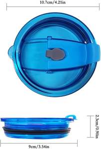 Nuevas Tapas de Plástico a Prueba de Fugas de Colores para Vasos de 20oz y Latas de Cerveza de 25oz, Venta al Por Mayor - Product Image 3