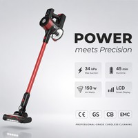 Aspiradora Inalámbrica de Barra sin Escobillas de 430W, Personalizable OEM/ODM, con Certificación CE y RoHS, Filtro HEPA, para el Hogar