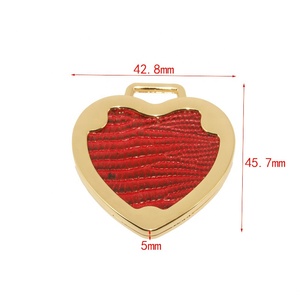 Nice Fashion Heart Shape <strong>Keychain</strong> Wholesale Multiple Colors Metal <strong>Keychain</strong> High Quality <strong>Custom</strong> Pendant Key Ring for Decoration - Product Image 2