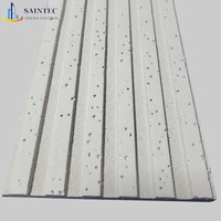 Moderne 60X60 acoustique panneau de fibres minérales étanche carré hôpital carreaux de plafond suspendu insonorisé et ignifuge-vente en gros