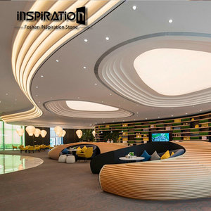 <span class=keywords><strong>Prix</strong></span> usine gypse GRG matériau médaillon de plafond pour la conception de plafond de bureau POP et faux plafonds pour les espaces de travail - Product Image 2