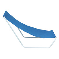Chaise de camping pliante pour patio, jardin, parc, hôtel, chaise de plage pliable en métal, mobilier d'extérieur pour la pêche, terrasse, piscine, pas cher