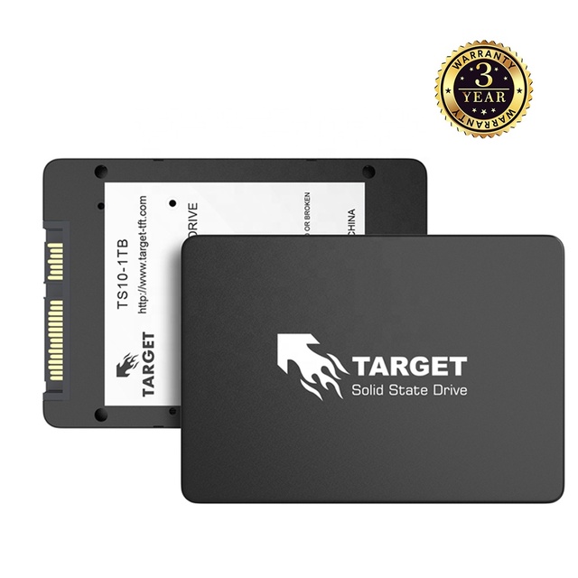 Target 128GB 2.5'' SATA3 SSD Performance Internal Hard Drive Plastic Shell 3D Nand Flash 128GB Capacity Industrial Use