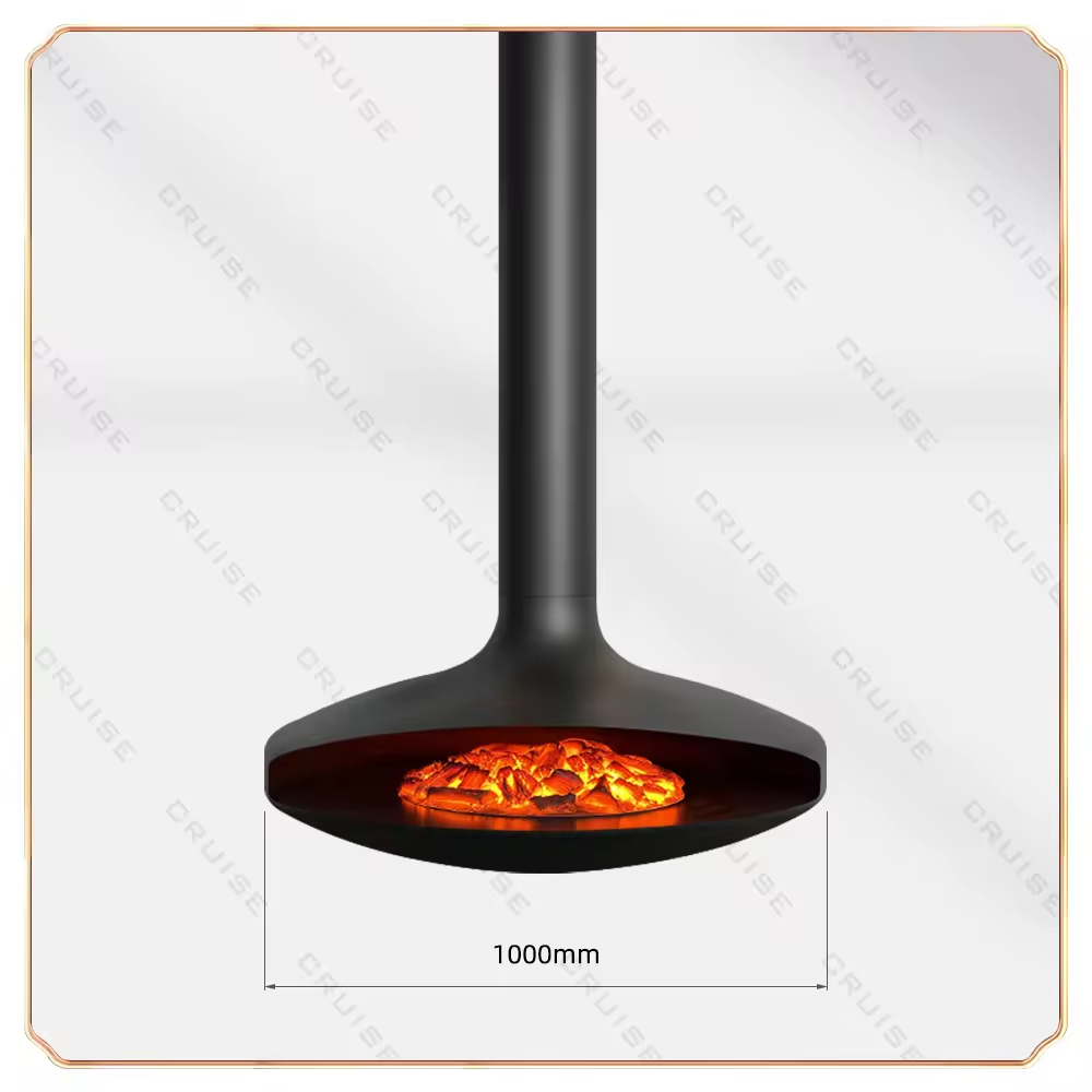 UFO-camino elettrico-1000mm