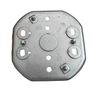 Boîte de jonction électrique en acier octogonale de 4 pouces homologuée CETL, protection IP55 et IP65, boîtier pour instruments électroniques, dispositif de sortie