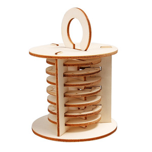 Cerradura de contraseña DS T-M121 hecha a mano de madera para experimentos científicos, invención manual DIY, material didáctico novedoso, recomendación. - Product Image 5