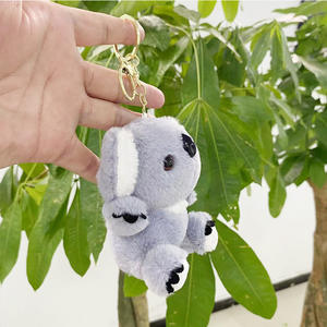 Dessin animé Koala peluche pendentif Figure porte-clés poupée saisir Machine poupée fille amoureux petit cadeau en gros - Product Image 6