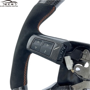 Ever-Carbon Racing ECR – volant en cuir suédé en Fiber de carbone pour <span class=keywords><strong>Chrysler</strong></span> <span class=keywords><strong>300c</strong></span> Kit de carrosserie rollers <span class=keywords><strong>Royce</strong></span> Phantom - Product Image 6