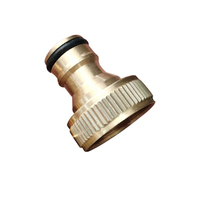 Raccord rapide en laiton de haute qualité 1/2 pouce 3/4 pouce pour tuyau d'irrigation de jardin, résistant à la corrosion, pour plomberie