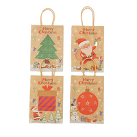 Poignée de ruban de luxe Boutique Shopping Emballage Impression personnalisée sac en papier cadeau commercial recyclé petit sac en papier au détail