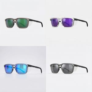 نظارات شمسية عالية الجودة من لامابا بمعيار Z87 للسلامة مع واقي جانبي وشعار مخصص، تصميم كلاسيكي مربع بعدسات عاكسة للرجال والنساء - Product Image 5