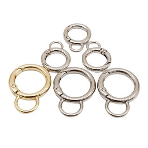 Open <b>Spring</b> Ring Rotating Buckle 19.5mm Inner Diameter Metal Bag Hardware Clasp For Bags And Luggage - Product Image 2