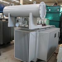 Transformateur redresseur de puissance triphasé immergé dans l'huile 1600 kVA 10 kV-200 V, 50/60 Hz, enroulement en cuivre électrolytique, haute stabilité