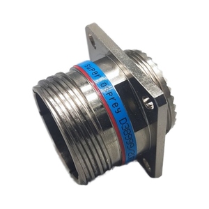 Conectores Industriales Serie <span class=keywords><strong>III</strong></span> D38999/26FF18PN, Reemplazo Amphenol con 4 Conectores de Crimpado de Receptáculo Triaxial, Accesorios - Product Image 2