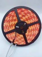 Tira de Luz LED Inteligente RGB 5050 de 12V USB, 30 LED/m, CE RoHS, Control de Ambiente de Siete Colores