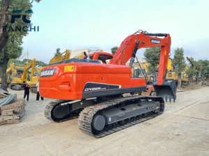 डोसन DX225LC-9C मध्यम क्रॉलर खुदाई के साथ 22 टन ऑपरेटिंग वजन कुबोटा इंजन खनन उत्खनन के साथ - Product Image 3