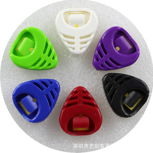 Estuche para púas de guitarra Alice, de plástico, 0.58mm 0.71mm, para guitarra acústica - Product Image 3