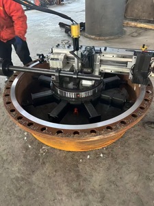 Nhà Máy Giá rtj con dấu rãnh ID gắn 153-1000mm mặt bích điện phải đối mặt với máy xách tay Flang facer - Product Image 3