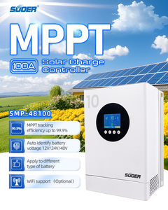 Siêu SMP-48100 100A MPPT năng lượng mặt trời điều khiển với wifi cho ứng dụng chiếu sáng - Product Image 6