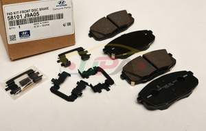 58101-J9A05 58101J9A05 KIT DE PASTILLAS DE FRENO DE DISCO DELANTERO para Hyundai Kia 58101 J9A05 - Product Image 2