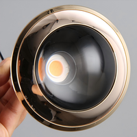 Décoration d'intérieur, îlot de cuisine, restaurant, salle à manger, éclairage LED, luminaire suspendu au plafond, petit luminaire en aluminium et verre 7W