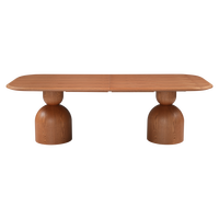 Table à manger moderne extensible à plateau rabattable avec plateau en MDF et pieds en métal robustes, meubles de salon écologiques en provenance de Chine
