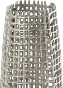 Florero de aluminio pulido de primera calidad con acabado liso, perfecto para uso en decoración interior y exterior para hogares, oficinas y eventos - Product Image 6