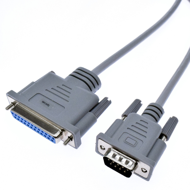 Db25 Male To Db9 Female Serial Port Adapter Cable Computer Connecting D-Sub Cable