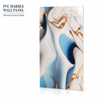 Panneau de revêtement mural rigide en PVC UV, aspect marbre blanc classique européen, brillant, imperméable, pour hôtel et usage domestique