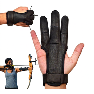 Gants de football américain respirants avec logo personnalisé, grip antidérapant, en cuir synthétique, fermeture à cordon, pour entraînement sportif en extérieur - Product Image 1