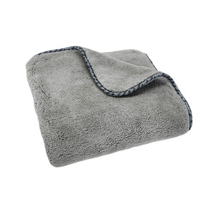 Toalla de microfibra para limpieza de coches, gruesa, suave, absorbente, multifuncional, con borde cosido, resistente a las manchas, para detallado de automóviles - Product Image 5