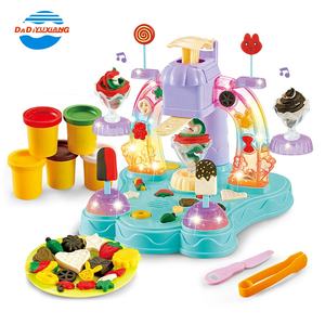 ห้องครัวเล่นชุดของเล่นเด็ก<span class=keywords><strong>เพลง</strong></span>เล่น<span class=keywords><strong>แป้ง</strong></span>เล่นของเล่นเครื่องไอศครีมของเล่น - Product Image 5
