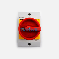 Interrupteur-sectionneur principal à montage en surface EATON T0-3-15683/I1/SVB 3P 20A, 690VAC IP65 Noir avec poignée rotative verrouillable SVB