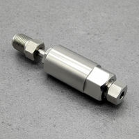 Raccord de tuyauterie haute pression, assemblage pivotant à axe unique, droit, 60K pour machine à jet d'eau