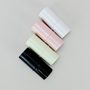 Custom Printed Empty White Black Green Pink Lip Balm <b>Container</b> 6g Round Lip Gloss Tubes Lipstick Tube with Inner Lid - Product Image 6