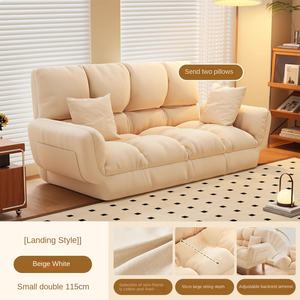 Sofá Cama Eléctrico Plegable de Estilo Moderno y Simple para Apartamentos Pequeños y Viviendas de <span class=keywords><strong>Alquiler</strong></span>, Estructura de Madera, 2 Plazas - Product Image 6